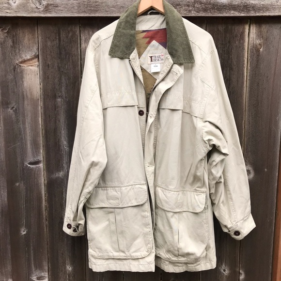 long canvas jacket
